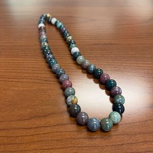 Multicolor Jasper Beaded Necklace